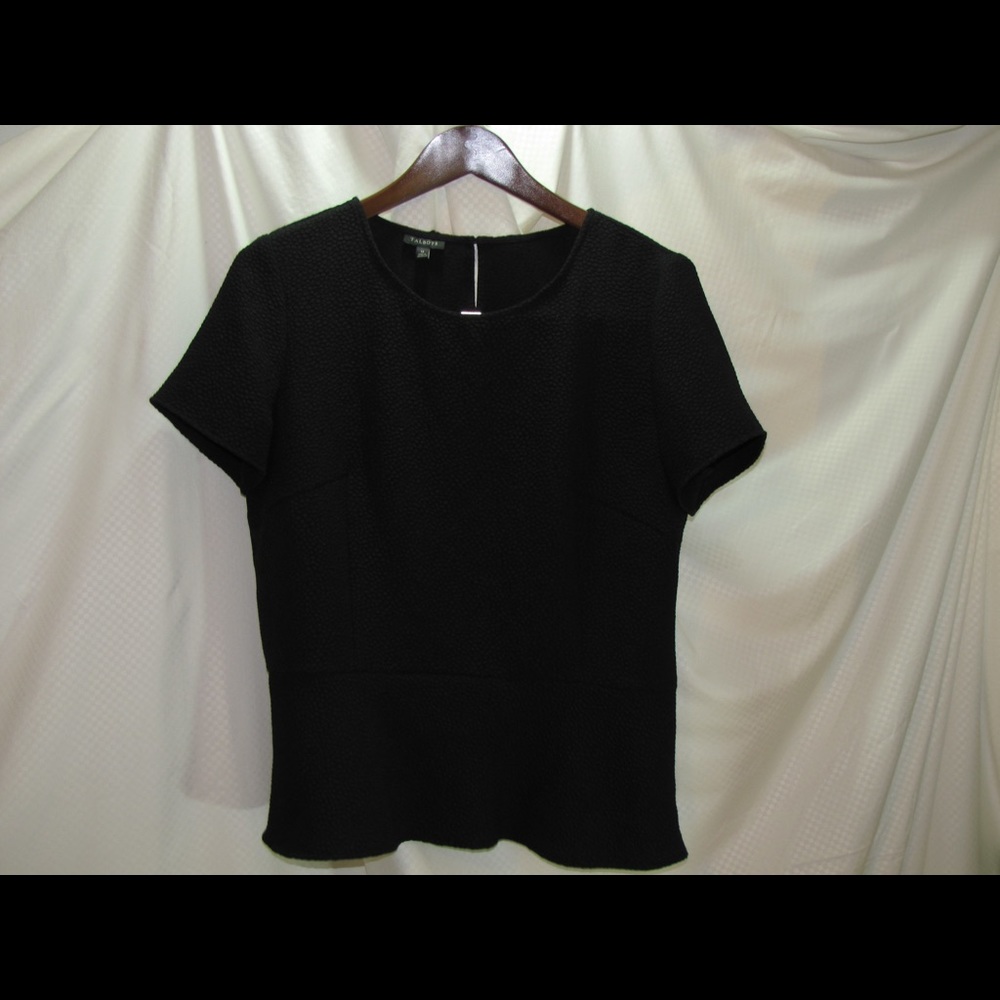 Talbots size 12 blouse with side zip.